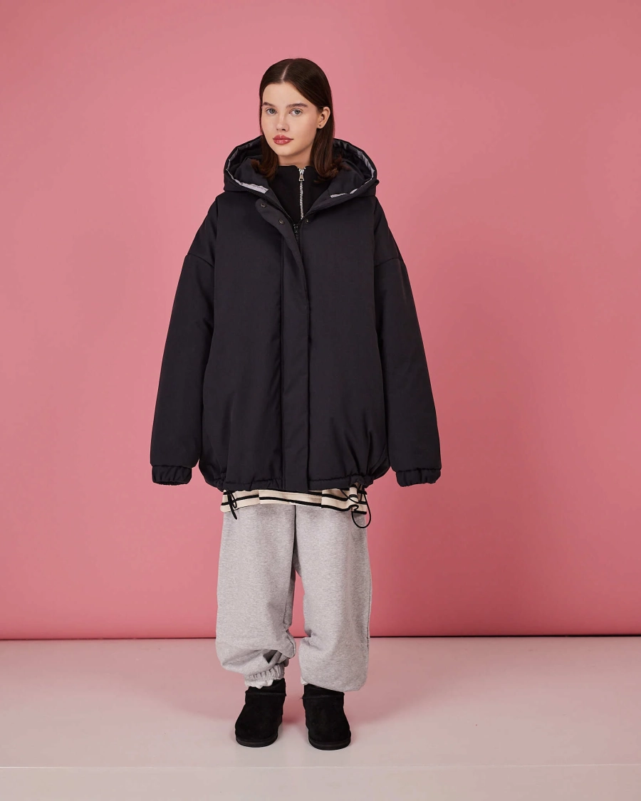 Бомбер графит зима TABOO, цвет: графит, Bgraph купить онлайн