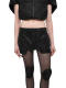 Юбка-баска из денима RUNWAY CAPPAREL.21est, цвет: Черный, CAP.189.231.1 купить онлайн