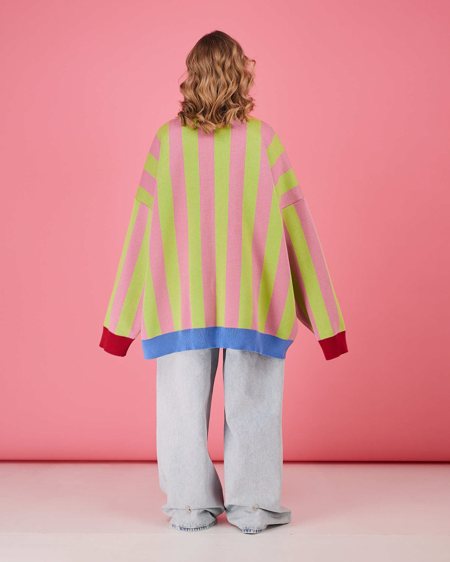 Свитер Тихий ритм TABOO, цвет: розовый, SV купить онлайн