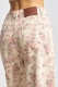 Джинсы Floral Beige