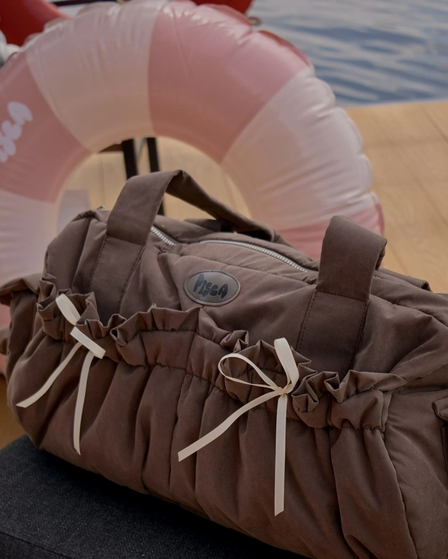 Сумка цилиндр Bisque pisca, цвет: browny  купить онлайн