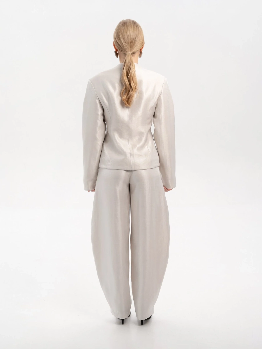 Брюки Madame TRES, цвет: Серебряный, НФ-00002584 купить онлайн