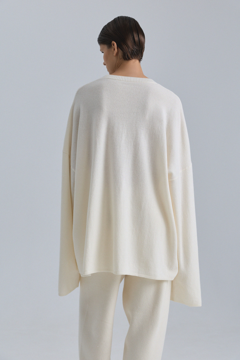 Лонгслив OPORA Mankova, цвет: молочный, FW24/25-02 купить онлайн