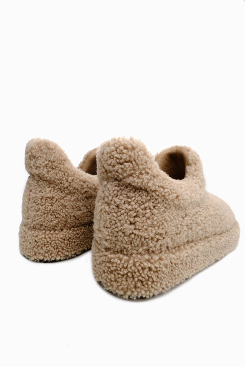 Меховые укороченные ботинки Lera Nena, цвет: бежевый LN.405.12240.110 купить онлайн