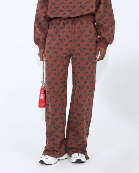 Джоггеры PATTERN FLYING A WOMEN BROWN