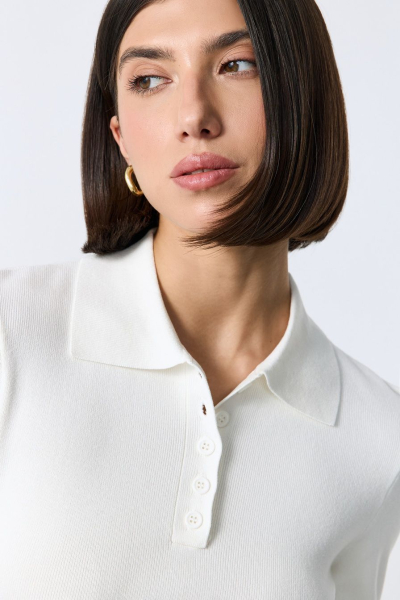 Боди из смесовой вискозы TOPTOP, цвет: молочный, TT.023.15543.120 купить онлайн