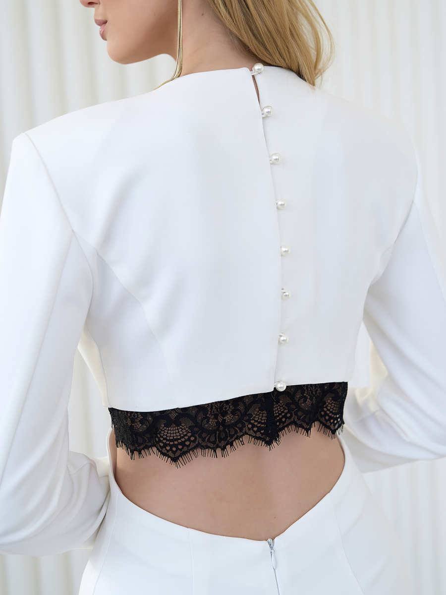 Платье карандаш с вырезами на талии I.B.W., цвет: молочный, ED062 купить онлайн