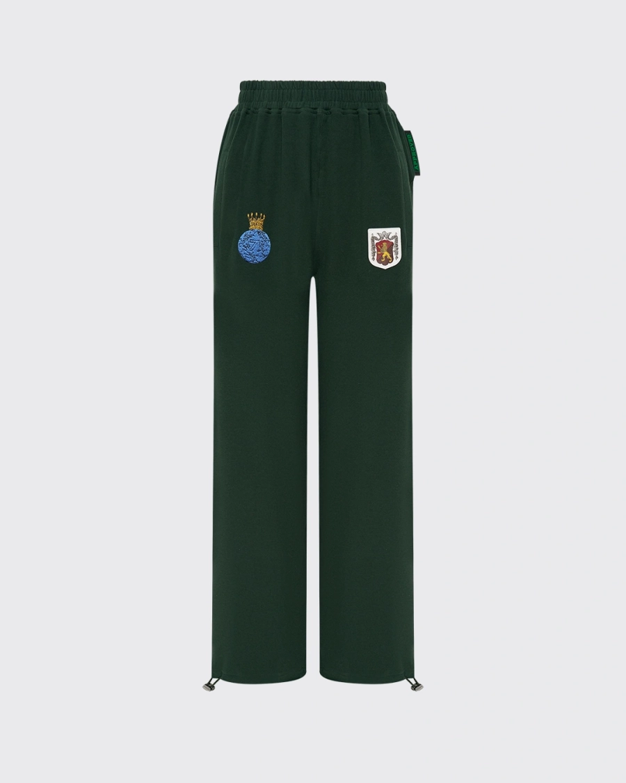 Костюм из мягкого хлопка с гербом ASIA ST 71, цвет: зеленый,  купить онлайн