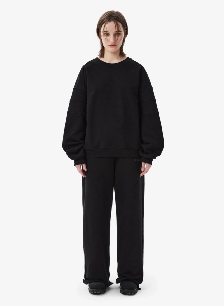 Свитшот LAIDBACK FABLE, цвет: Чёрный SWTSHRT-FBL-LDBCK-BLCK |новая коллекция купить онлайн