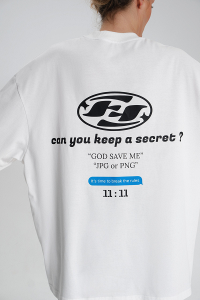 Лонгслив с принтом Forchil, цвет: белый,  купить онлайн