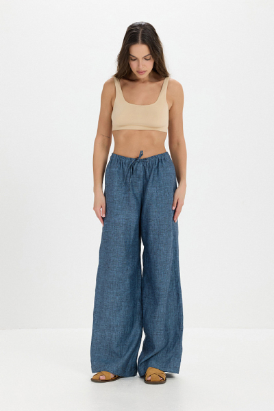 Брюки палаццо ABDA, цвет: мажорель, 312609503522 купить онлайн