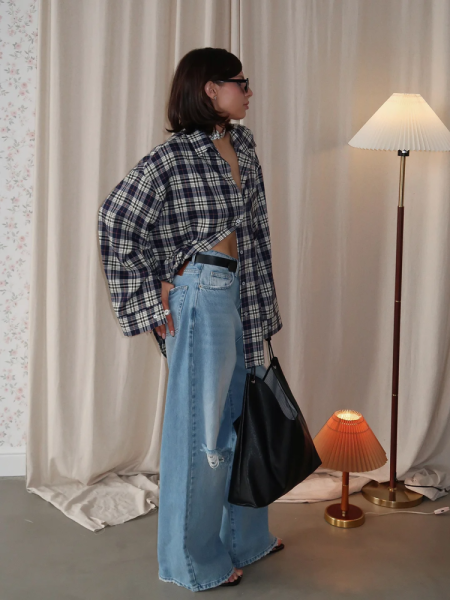 Рубашка в клетку