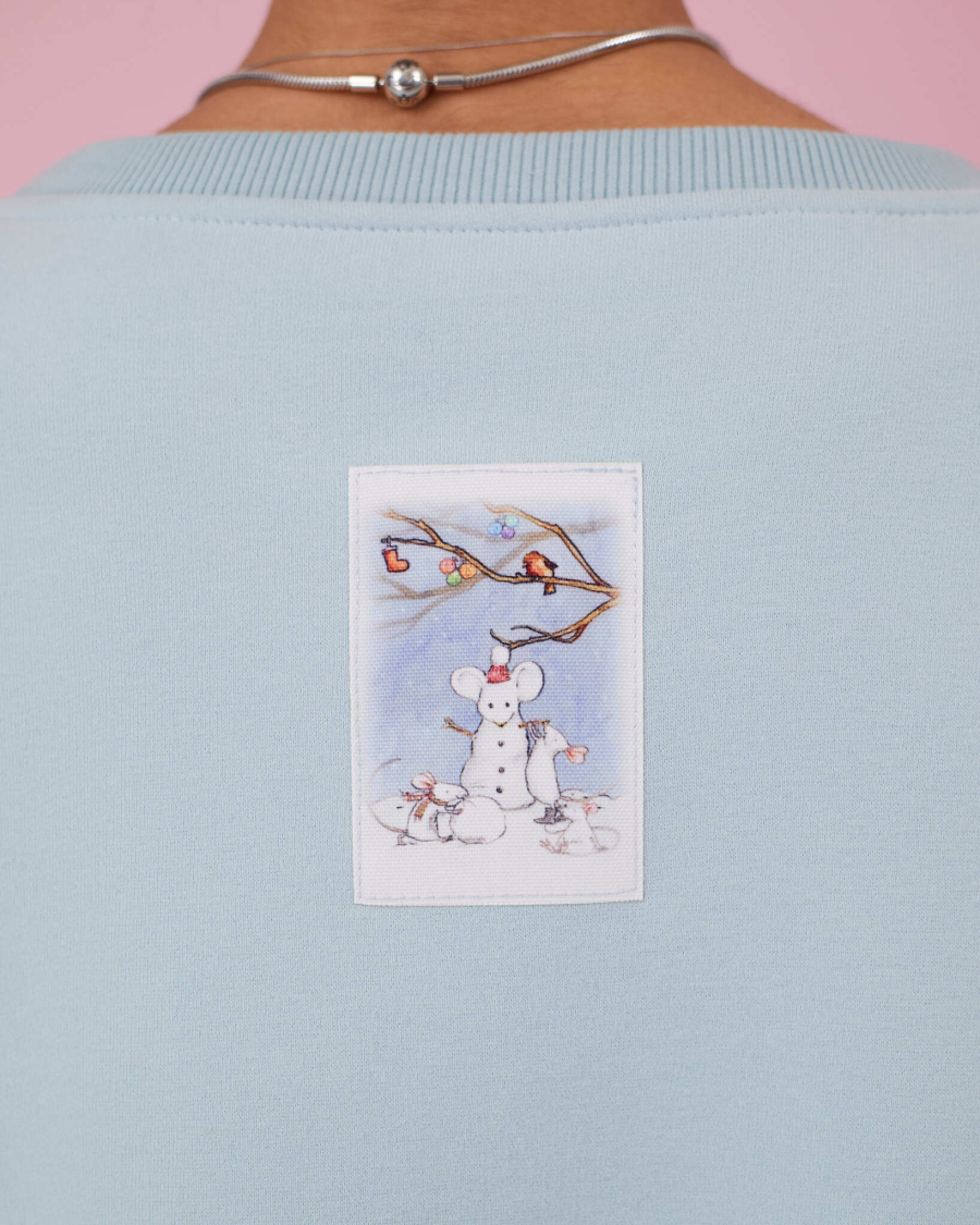 Табуха Пойдем лепить Снеговикрысу TABOO, цвет: морозная мята, TDDPS купить онлайн