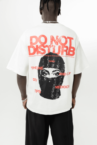 Футболка White "Do not disturb"
