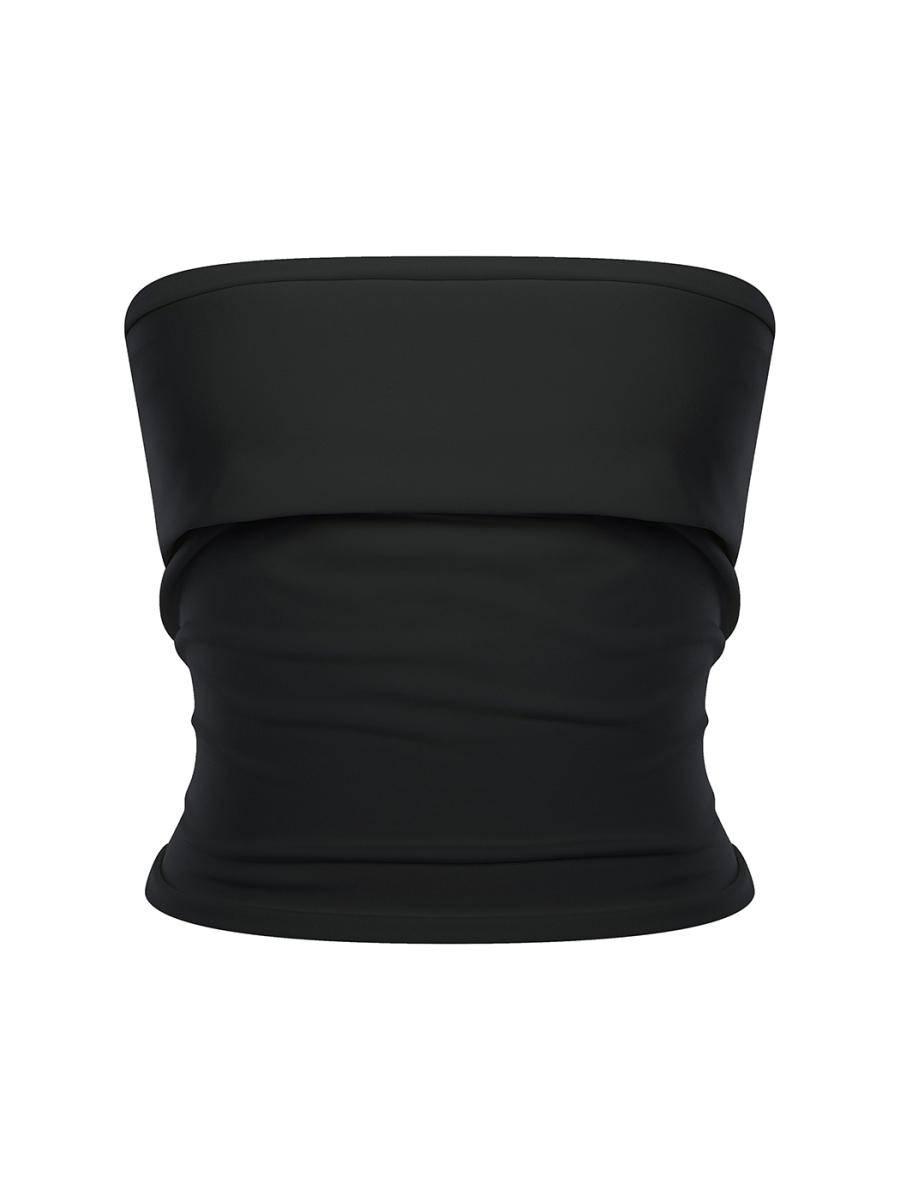 Топ Tube top black