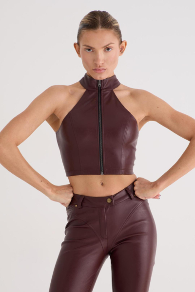 Топ халтер Noir