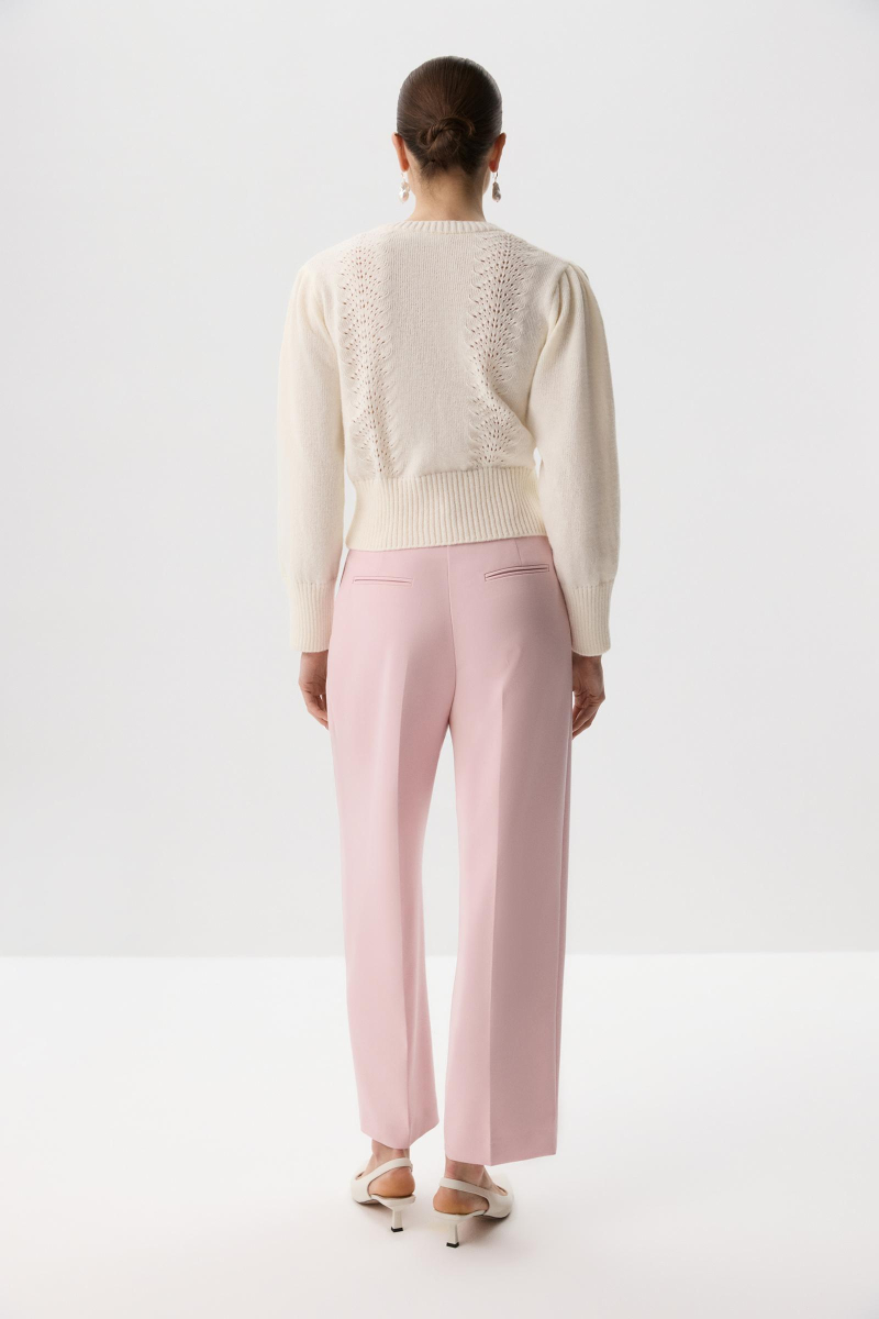 Кардиган с декоративным узором Charmstore, цвет: молочный, 305-43685-111 купить онлайн