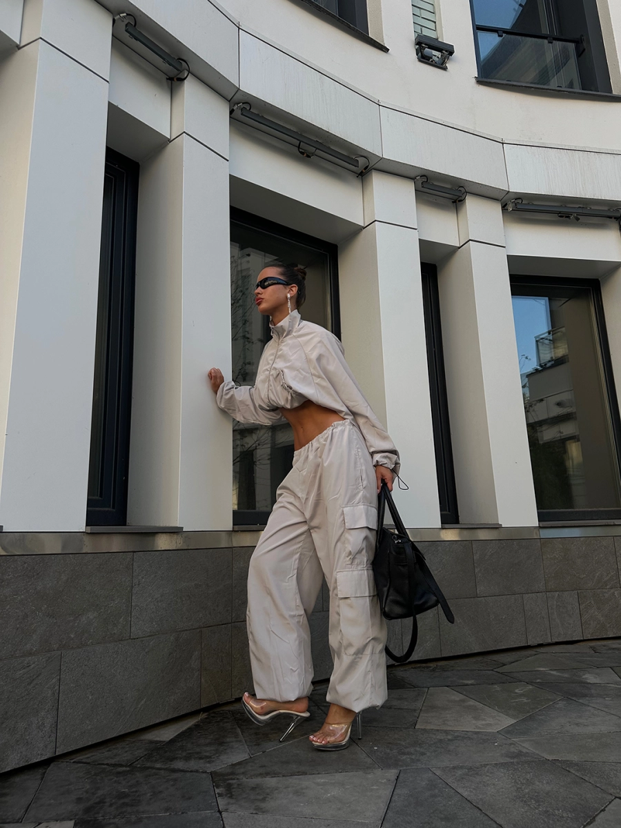 Брюки "90's" MIARTLAND, цвет: серый, НФ-00000073 купить онлайн