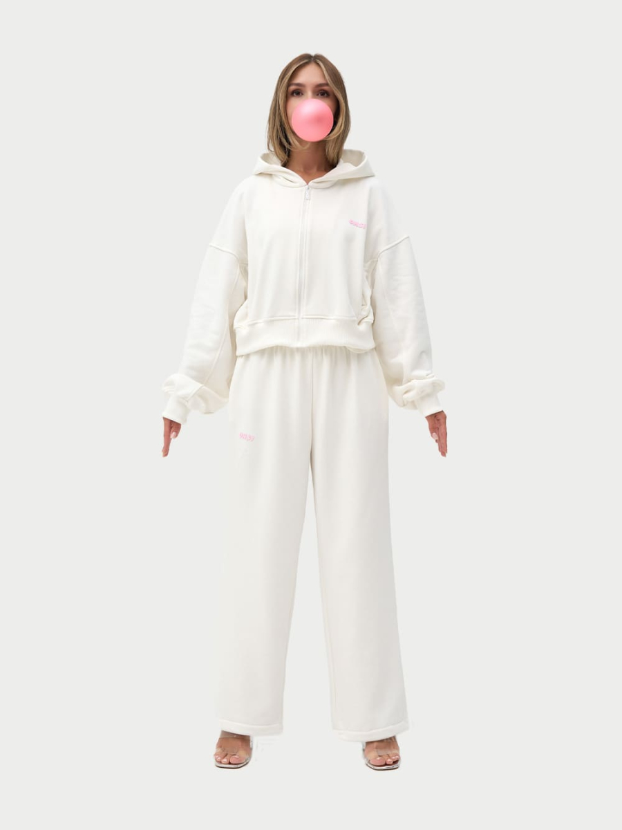 Худи на молнии ONSI, цвет: молочный,  купить онлайн