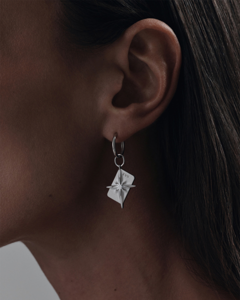 Подвеска-карта “Звезда” Darkrain, цвет: серебро, PL1005 купить онлайн