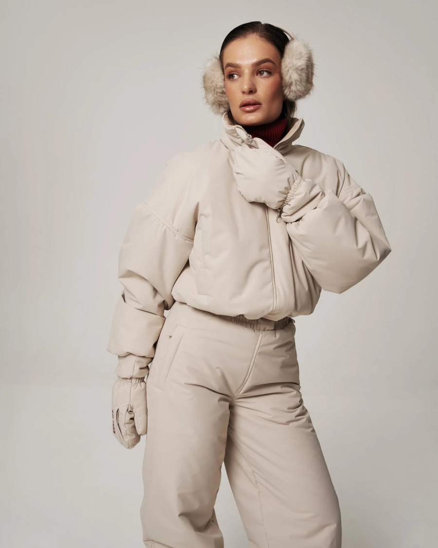 Горнолыжный комбинезон SKI YONS MOONBEAM YONS, цвет: бежевый, YO-752 купить онлайн