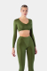 Кроп-топ Basic Long Sleeve qb A QUICK BUCK, цвет: Khaki  |новая коллекция купить онлайн