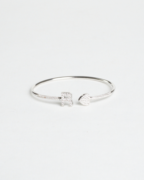 Браслет-манжета Diamond silver R