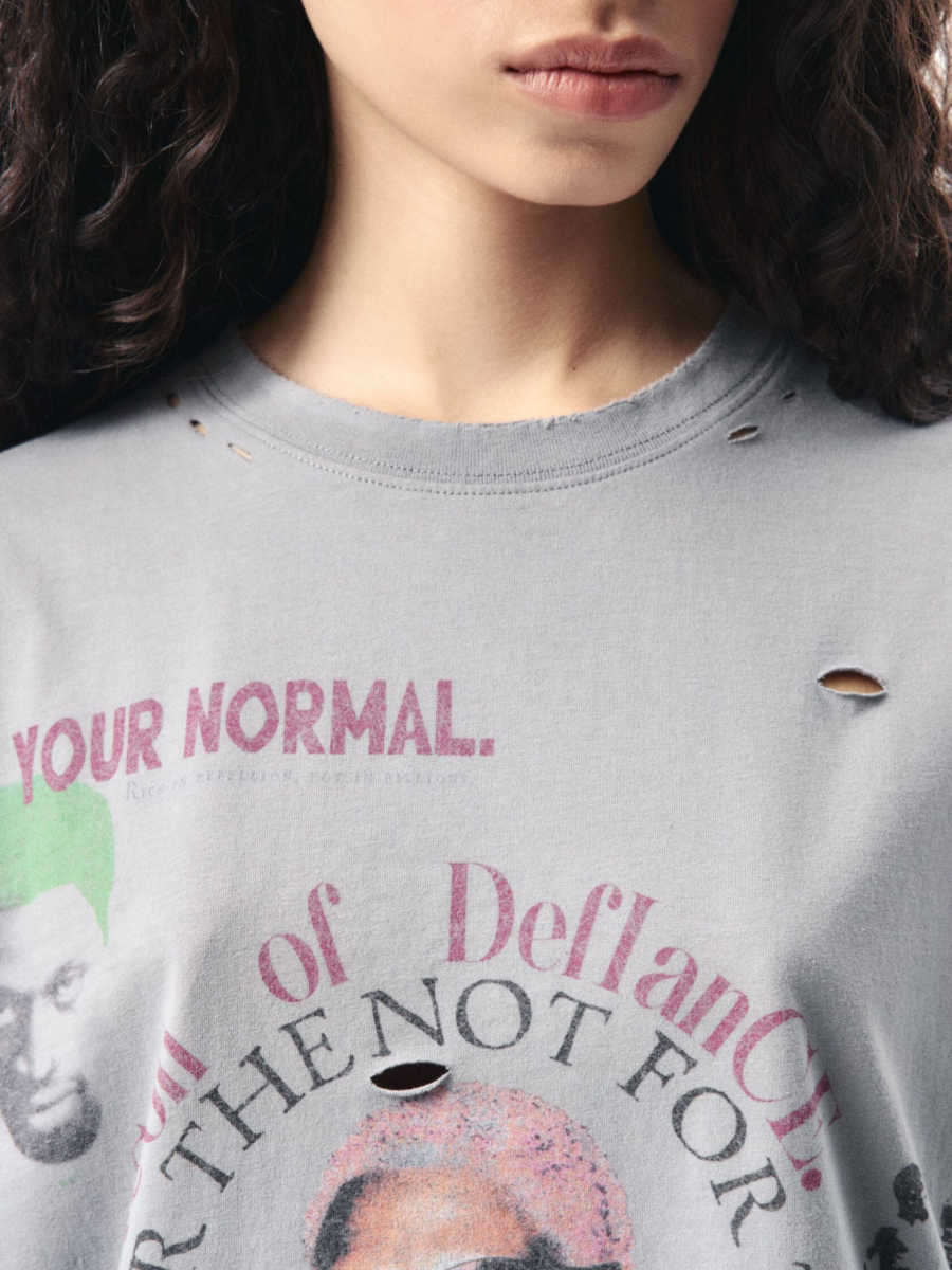 Футболка Посмотри, кем я стал NAIPACHE, цвет: серо-синий, 2611007800 купить онлайн