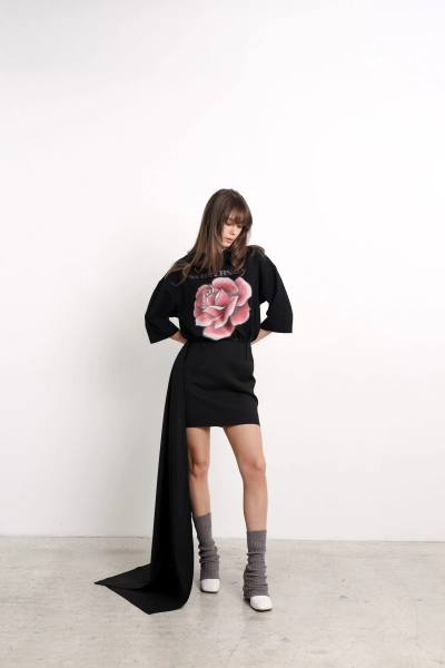 Юбка ply black