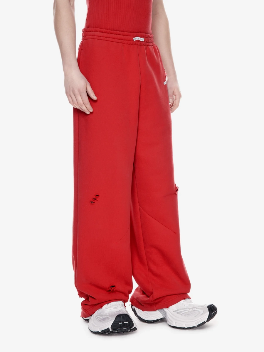 Хлопковые брюки POST POST SCRIPTUM, цвет: красный, 1103.000.00.00.426 купить онлайн