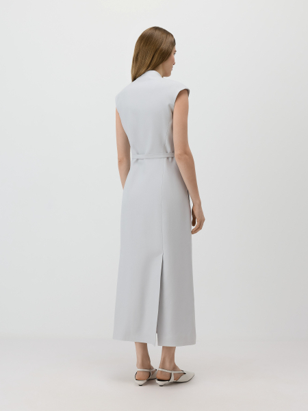 Платье из лиоцелла Conso, цвет: серый, PD 260439 - серый купить онлайн