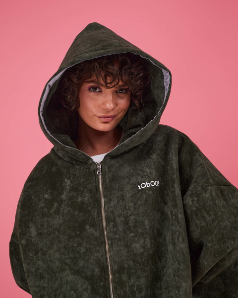 Табуха на молнии варенка TABOO, цвет: зеленый, Tz11 купить онлайн