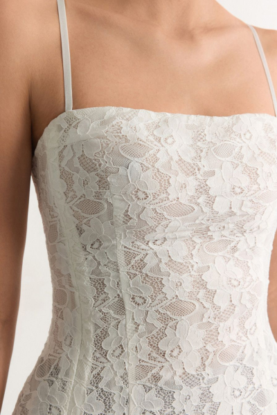 Корсет кружевной TOPTOP, цвет: белый, TT.124.18657.100 купить онлайн