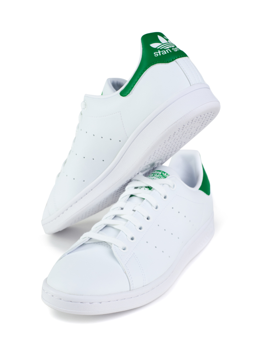 Кроссовки мужские Adidas Stan Smith "White Green" NKDADDYS SNEAKERS, цвет: белый FX5502 купить онлайн