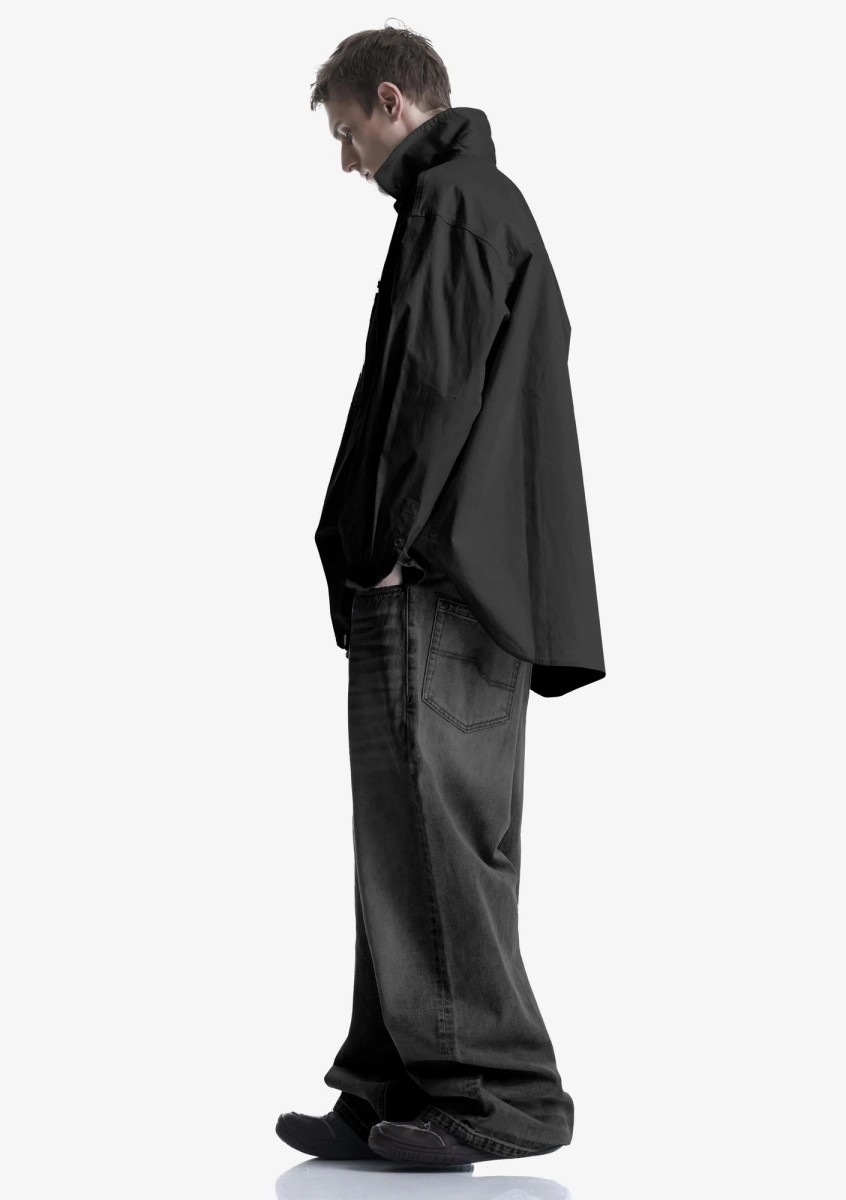 Рубашка KRAKATAU, цвет: Черный, Nu79-1 купить онлайн