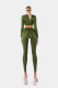Кроп-топ Basic Long Sleeve qb A QUICK BUCK, цвет: Khaki  |новая коллекция купить онлайн