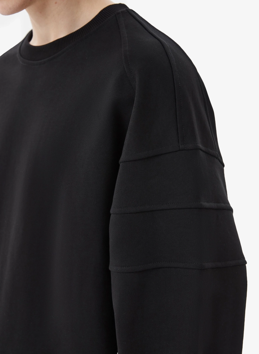 Свитшот LAIDBACK FABLE, цвет: Черный SWTSHRT-FBL-LDBCK-BLCK |новая коллекция купить онлайн