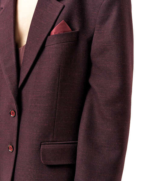 Пиджак RICH BORDEAUX COLOR YONS, цвет: Бордовый,  со скидкой купить онлайн