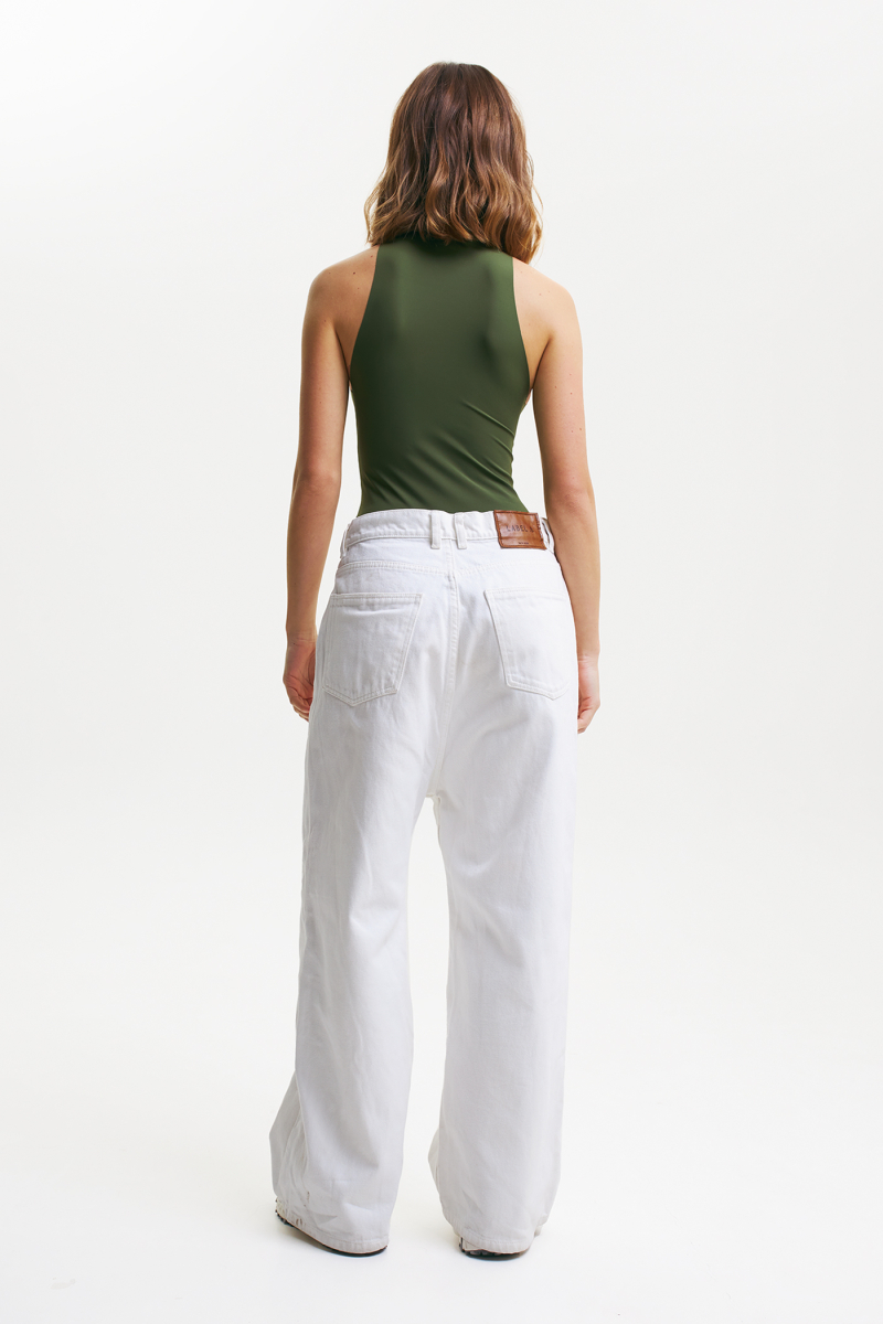 Боди без рукавов LABEL .B & TOUSSUN Label .B, цвет: зеленая, TSLB040070440М купить онлайн