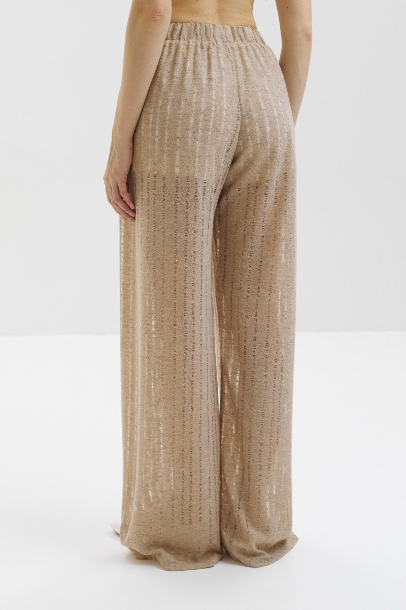 Свободные прямые брюки marte, цвет: бежевый,  купить онлайн