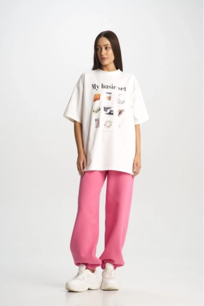 Футболка BASIC SET Erist store, цвет: молочный, НФ-00001703 купить онлайн