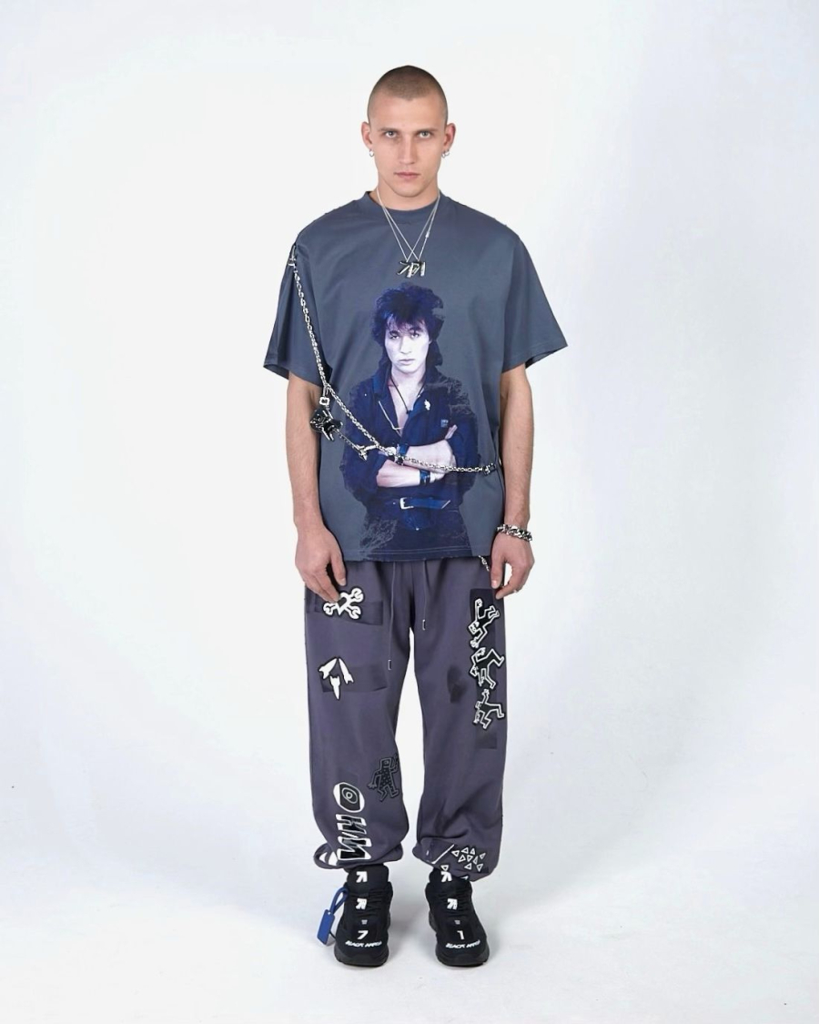 Футболка KINO TSOY PARIS GREY ASIA ST 71, цвет: серый, Ast71.kino-tt-tsoy-grey купить онлайн