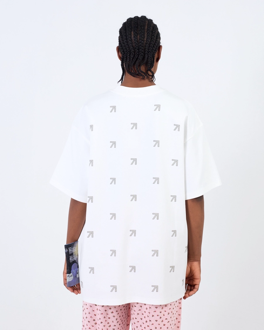 Футболка LUNA FACE WHITE ASIA ST 71, цвет: белый, Ast71.tt-Lunaface-wh купить онлайн