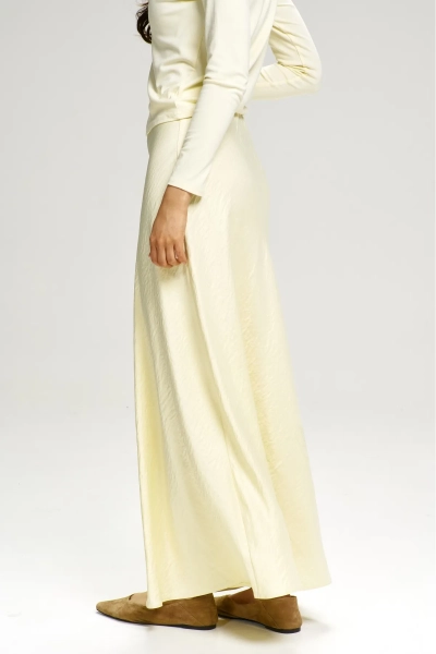 Юбка-годе атласная Butter Erist store, цвет: бежевый, НФ-00003078 купить онлайн