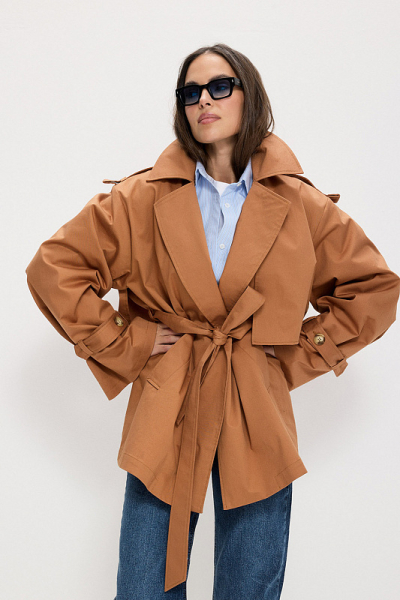 Тренч укороченный