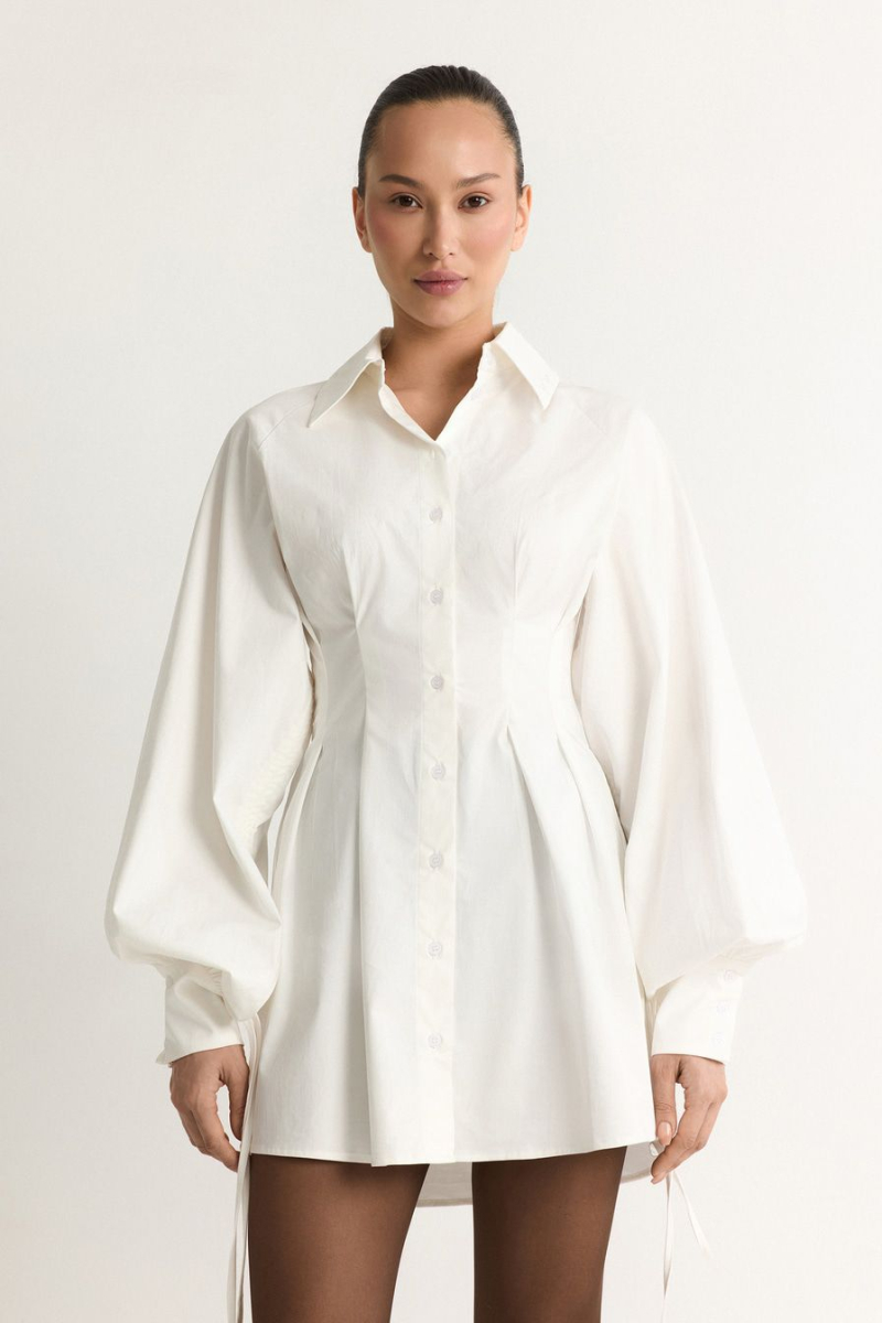 Платье из смесового хлопка