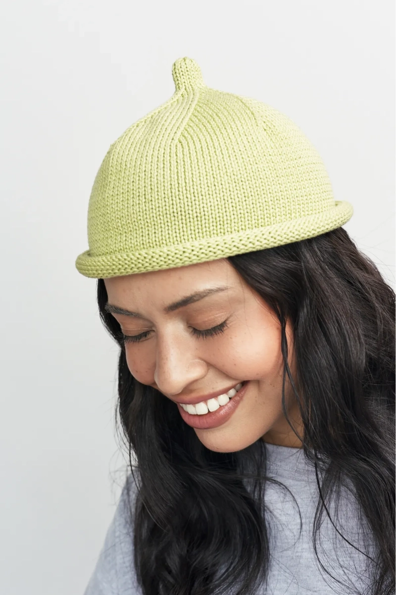 Шапка желудь из хлопка