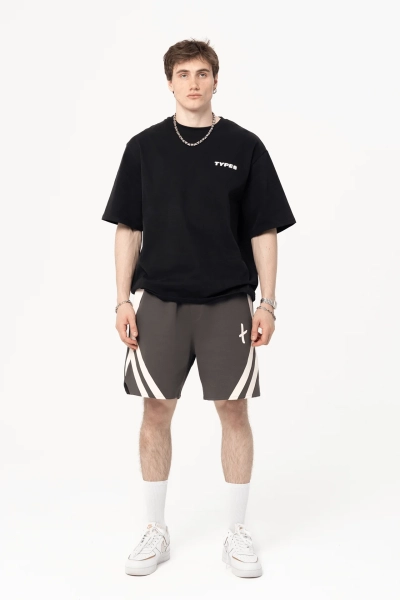 Футболка Black "Explore T-Shirt" types, цвет: Черный,  купить онлайн