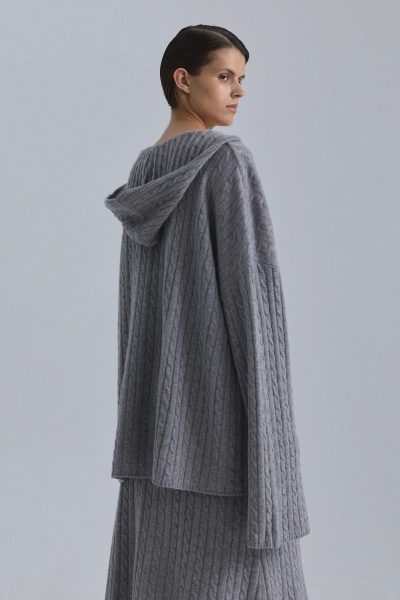 Худи OPORA Mankova, цвет: серый меланж, FW24/25-04 купить онлайн