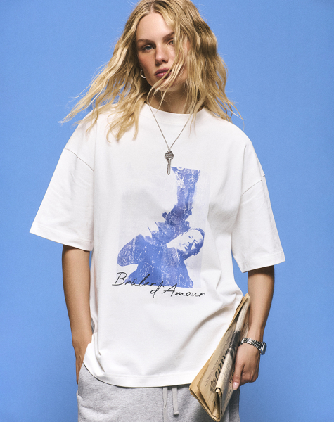 Футболка T-Shirt "Léon" White